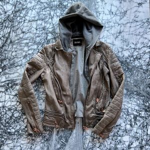 Doma Leather Moto Jacket